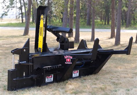 skid steer tree processor|halverson hwp 150 wood processor.